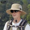 Summer and spring sun protection hat for men, hiking sun hat, quick-drying, waterproof and breathable fisherman hat