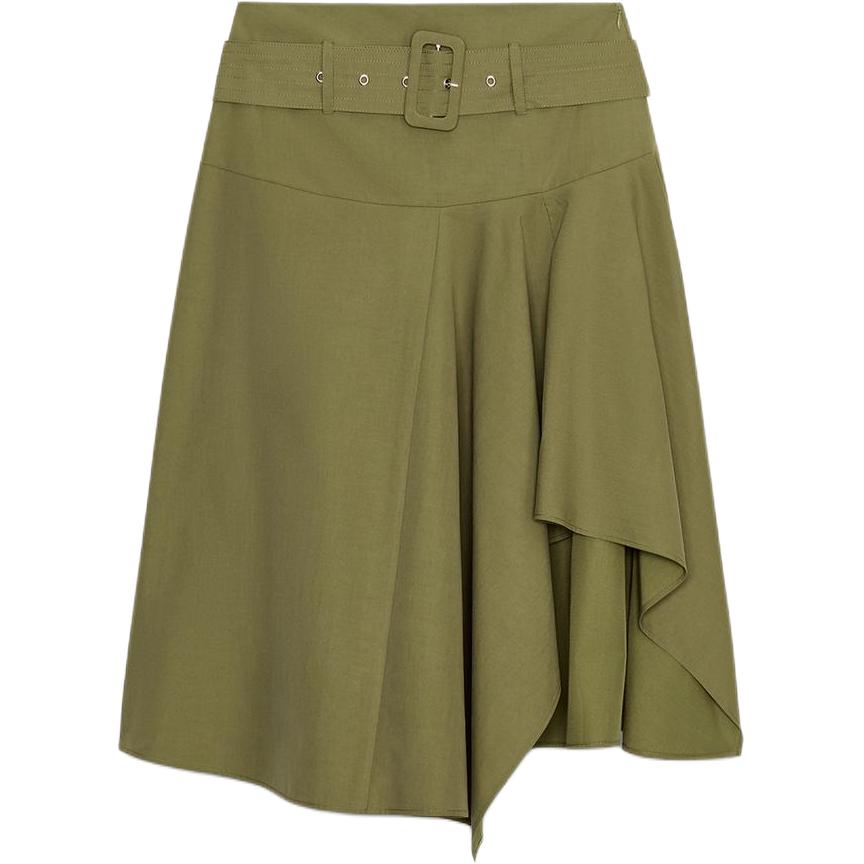 ZARA Casual Long Skirts Women`s Khaki