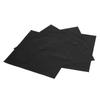 4Pcs Gas Range Stove   Covers Protector NOn Stick Oil   Mat Kitchen Tool(Black)