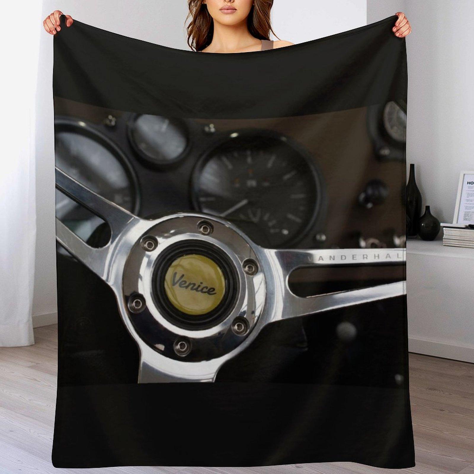 

Vanderhall Venice GT Throw Blanket Outdoor Soft Blanket for Picnic Beach Camping 102x76cm(40x30in)