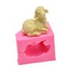 Cute Sheep Silicone Candle Mold With Cute Design Diy Suitable Handmade Crafts Candles Plaster Soap Home Decor
