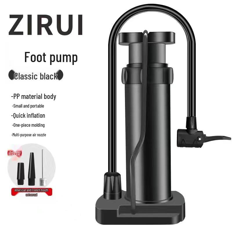 Portable Electric High-Pressure Air Pump for Home, Battery-Powered Foot Pump for Basketballs