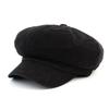 Universal Chemistry Belted Hard Washing Black Newsboy Cap