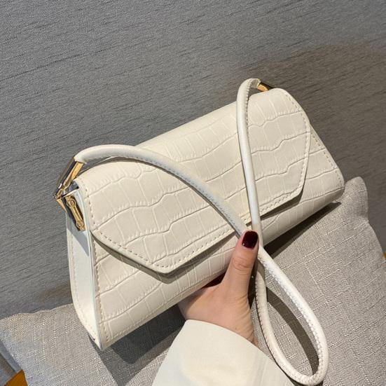 Yousheng Women PU Leather Underarm Bag Fashion Shoulder Bag Stylish Top Handle Bag Lightweight Handbag for Shopping Dating