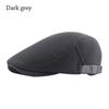 Breathable Berets Hat Mesh Peaked Cap Fashion Cabbie Flat Cap