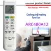 Controle Remoto Compatível para Modelos de Ar Condicionado Daikin ARC480A12, A33, A2, A3, A4, A5, ARC480A1