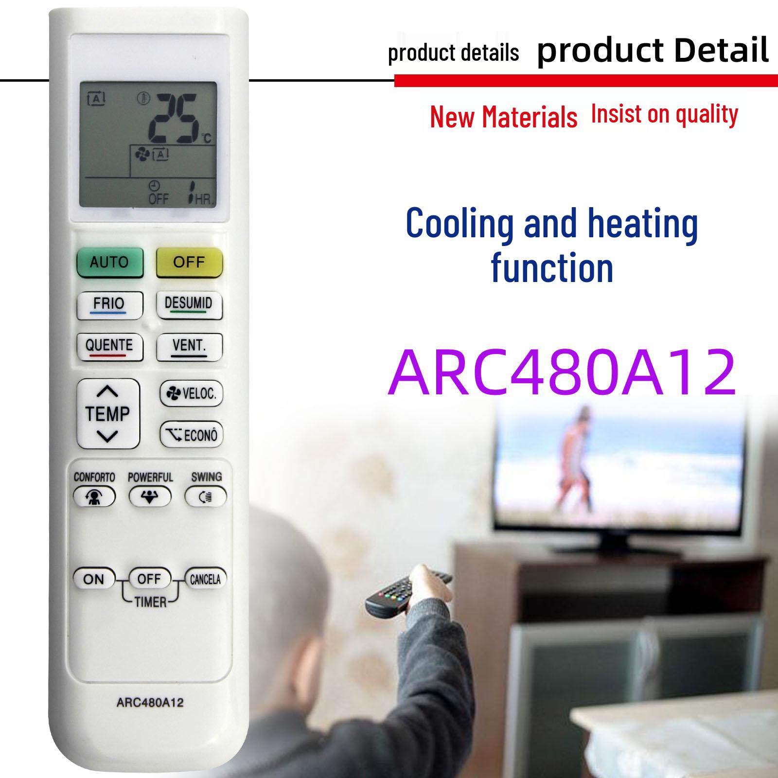 

Compatible Remote Control for Daikin Air Conditioner Models ARC480A12, A33, A2, A3, A4, A5, ARC480A1