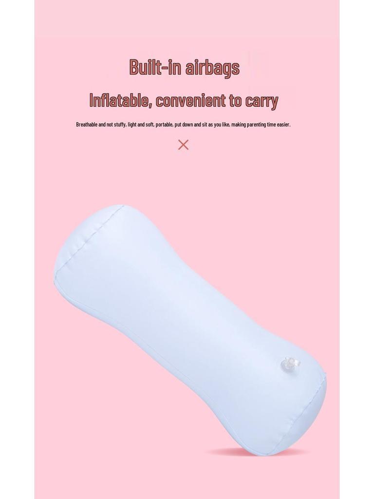 Aipinqi Inflatable Baby Tummy Time Mat & Pillow Set for Newborns