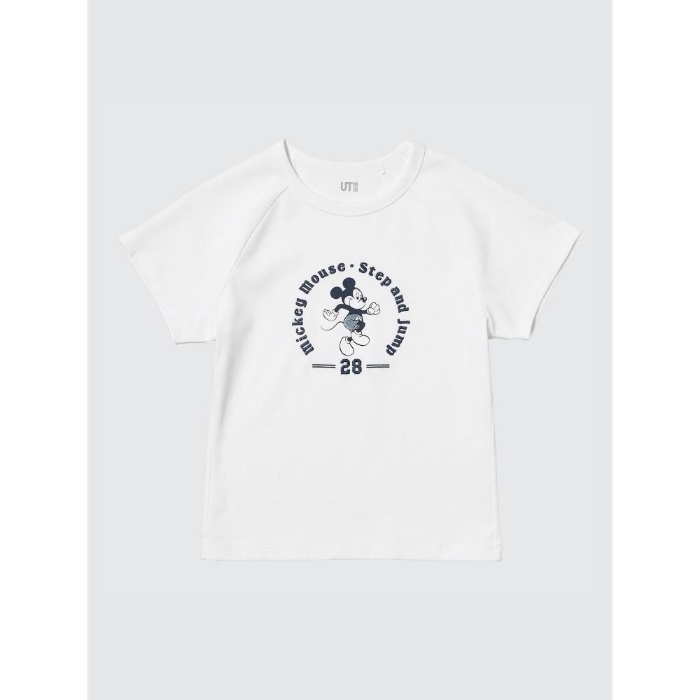 

Uniqlo Друзья Микки Спорт UT Графическая футболка с коротким рукавом C 00 WHITE/WOMEN XS