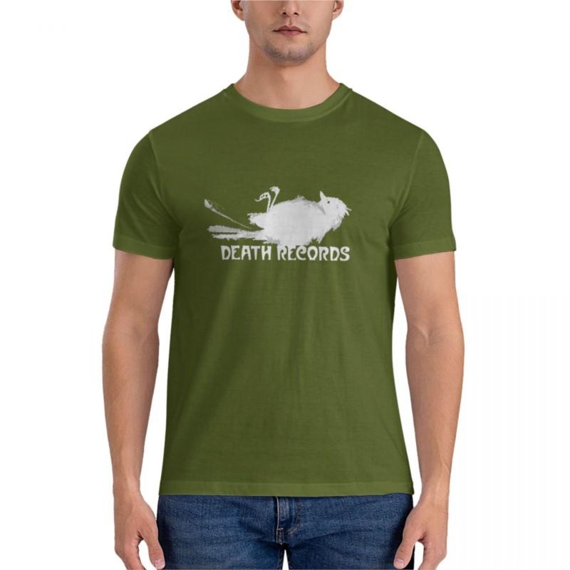 Phantom Of The Paradise Death Records LogoKlassisches T-Shirt Herren Trainingsshirts T-Shirts für Herren Pack T-Shirts für Herren