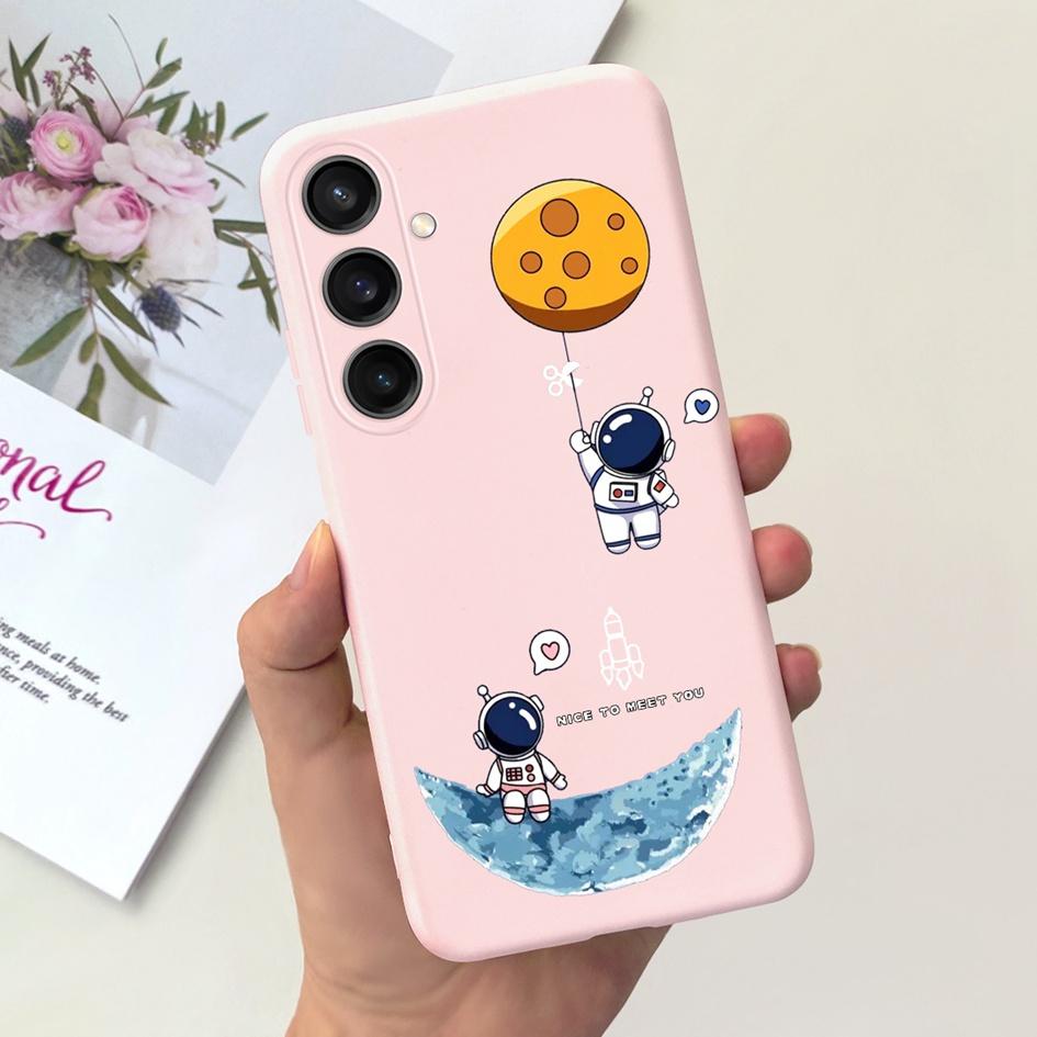 For Samsung Galaxy A25 2023 Case SM-A256B Cover Popular Flower Cartoon Soft Silicone Funda For Samsung A35 A25 5G A 25 Protector