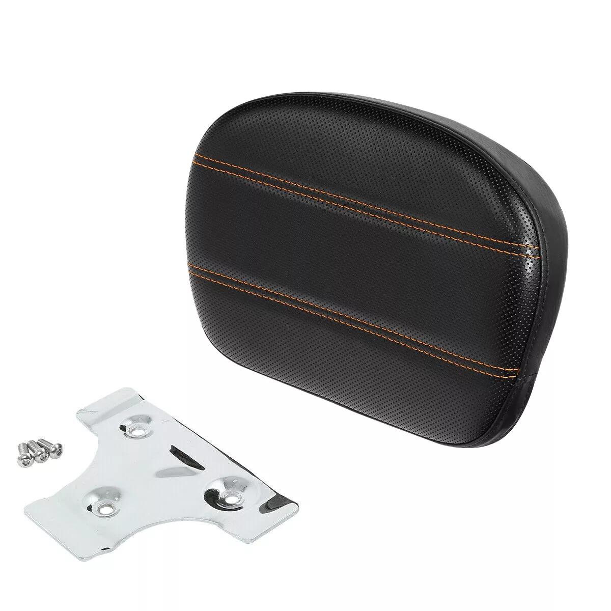 Motorcycle Passenger Sissy Bar Backrest Pad For Harley Touring Road King Electra Glide Street Glide FLHX 2006-2024