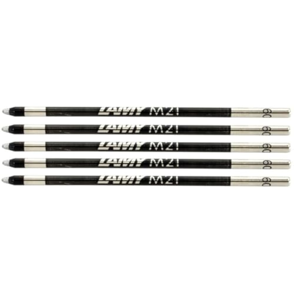 LAMY Lamy Multifunction Pen, Multicolor, Refill, Black, LM21BK, Set of 5, Regally Imported