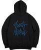 Movement Logo Indigo Blue Hoodie Black