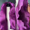 Metallisch Glänzender Große Welle Spitze Stoff 15cm Breit 1 Yard Falten Netz Organza DIY Styling Nähen Rüsche Kleid Zubehör