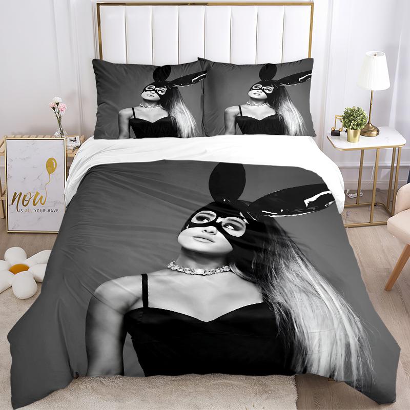 3Pcs Elegant Bunny Mask Fashion Bedding Sets For All Sizes New 3D Printed Bed Cover Comforter Duvet Cover Pillowcase Bedroom Decoration