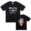 Nets Irving Durant Short Sleeved Tshirt Mens Summer Basketball Loose Oversized Training Jersey
