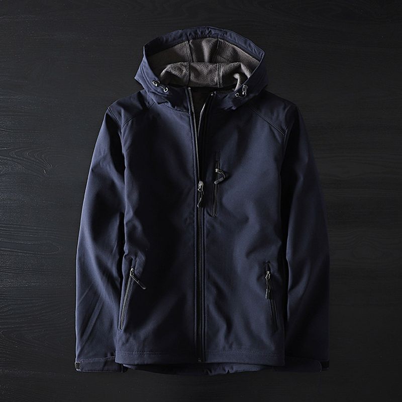 Водонепроницаемая куртка Soft Shell для экспорта Navy Blue L