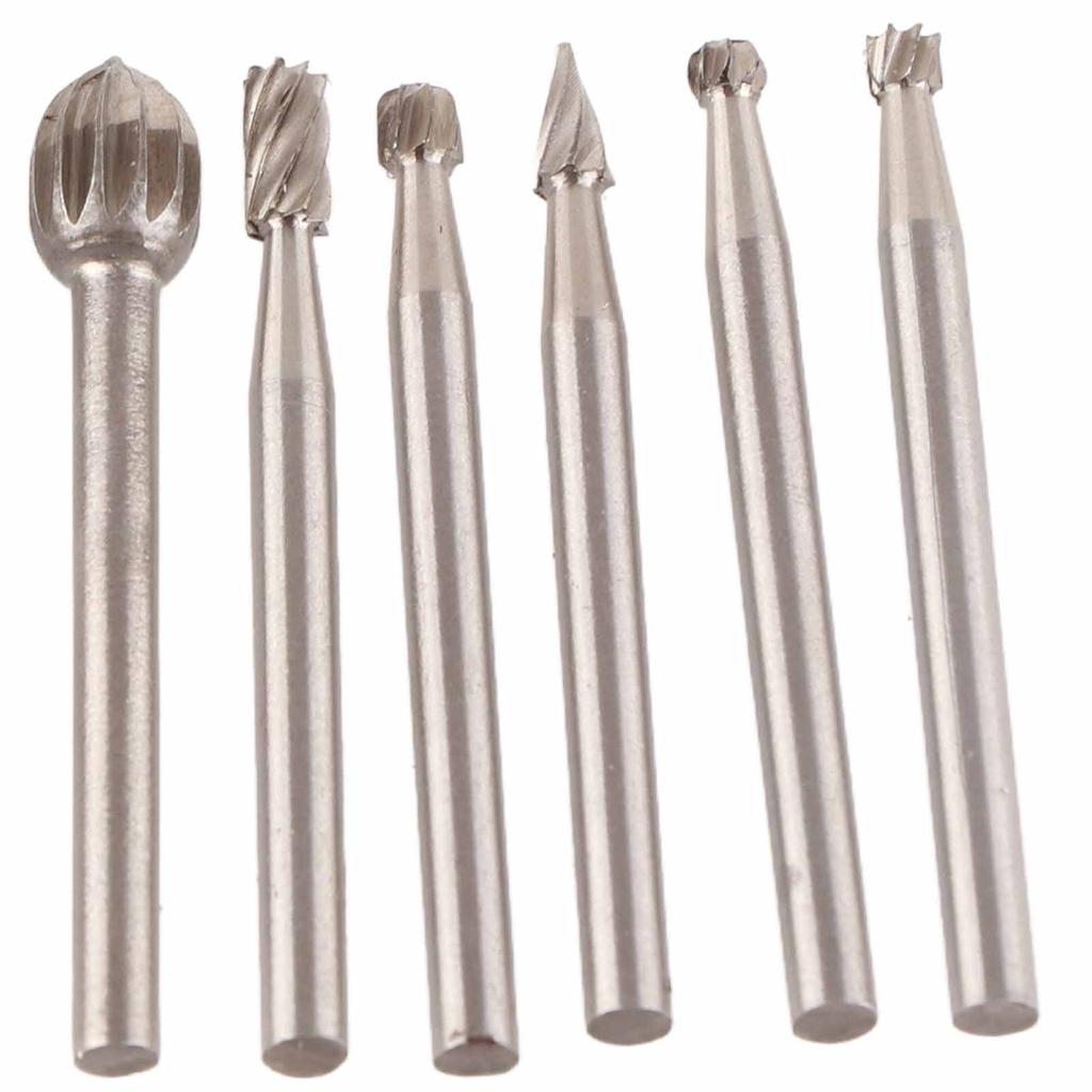 Rotary Files High Speed Steel Wood Carving Rasp for Power Tools Woodworking Engraving