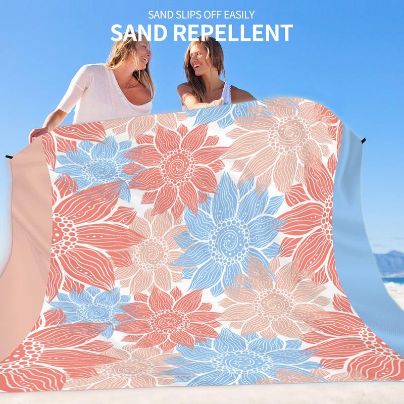 Beach Blanket Waterproof Sandproof Picnic Blanket Waterproof Outdoor Rug Portable Folding Rug For Camping Beach Travel Grass China Mainland