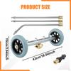 Pressure Washer Undercarriage Cleaner Underbody Car Wash Water Broom Accessories