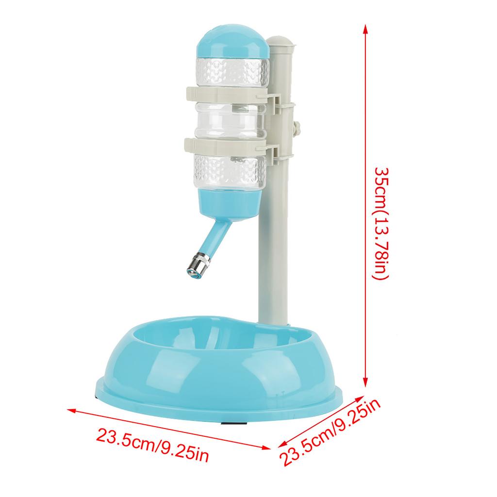 Regulowana Miska dla Psa Dozownik Karmy Miska do Picia Karmnik dla Zwierząt Kotów Psów