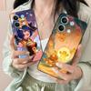 Game GI Xiangling Matte TPU Mobile Phone Case for Xiaomi Redmi Note 14 13 12 11 S Pro Plus 4G 5G Colorful Printing Cover