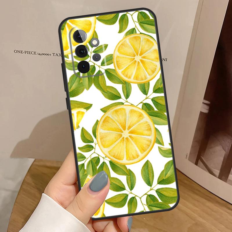 

Fruit Lemon Case For Samsung Galaxy A55 A35 A15 A54 A34 A14 A33 A53 A13 A23 A17 A06 A16 A56 A36 A32 A52 Samsung A12