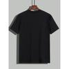 European sizes  Men'S Casual Crew Neck T-Shirt with Bold SECURITY Print, Polyester, Comfortable & Versatile Short Sleeve Tee for Summer
