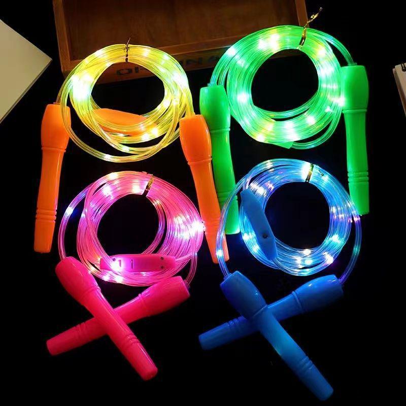 

Three-Speed LED Flashing Children s Skipping Rope, 2.8 Meters.