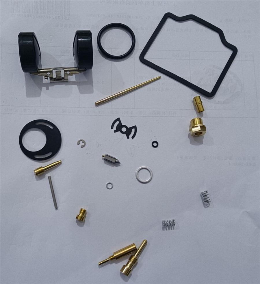 Motorcycle Carburetor Rebuild Kit Float Jets+Needle For Honda CB100 CL100 SL100