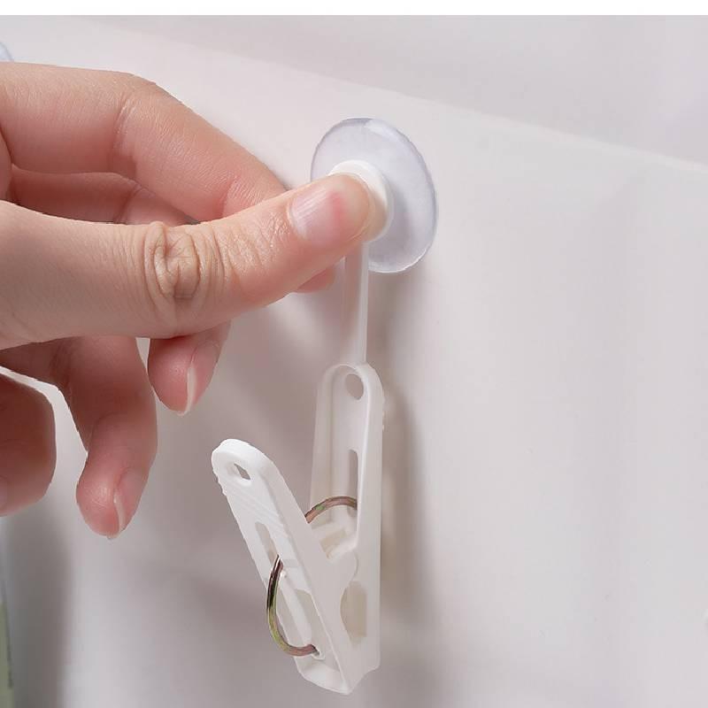 Storage Clip Kitchen Multifunctional Storage Tool Suction Cup Clips Hanging