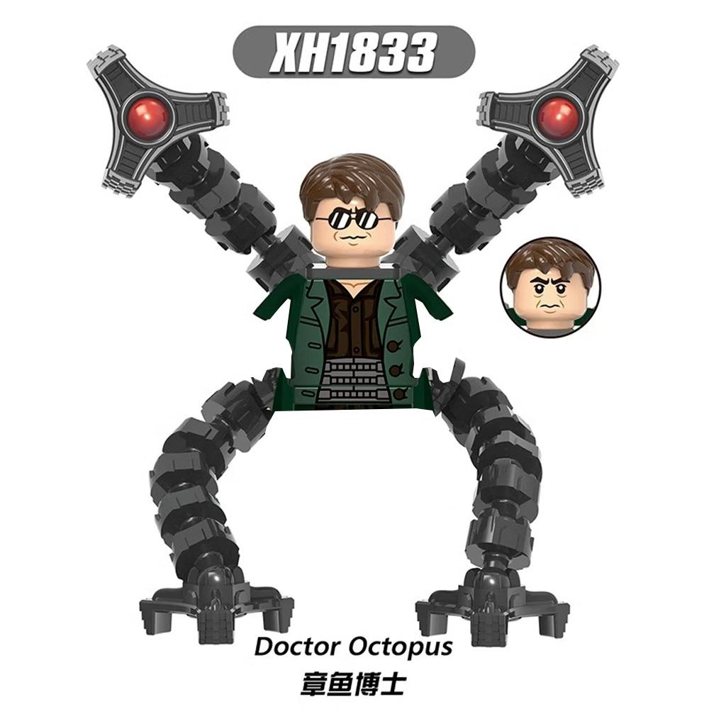 

Америка Кино Конструктор Кукла Доктор Осьминог Мини Экшн Фигурки Украшение Модель Декорация Детский День Рождения Коллекция Подарки