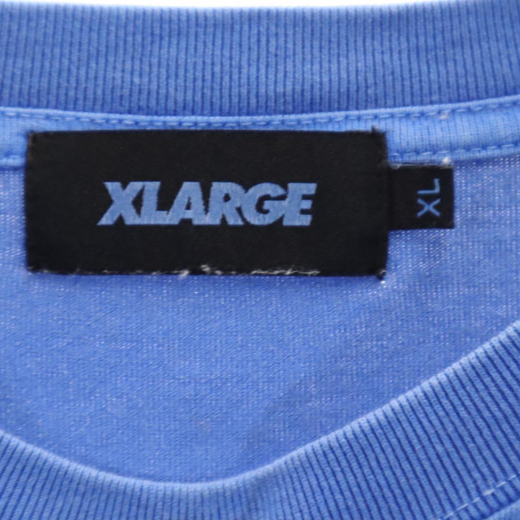 Xlarge Back Print Short Sleeve T-shirt XL Blue Men's Used