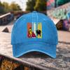 pc Casual Fashion Printed Washed Baseball Cap Premium Versatile Outdoor Accessory Unisex Duckbill Hat Suitable for Outdoor Sp