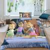 Exquisites 3D-Cartoon Alvin und die Eichhörnchen Bettwäsche-Set Bettbezug Steppdecke Bett Jugend Kinder Mädchen Jungen Geschenk