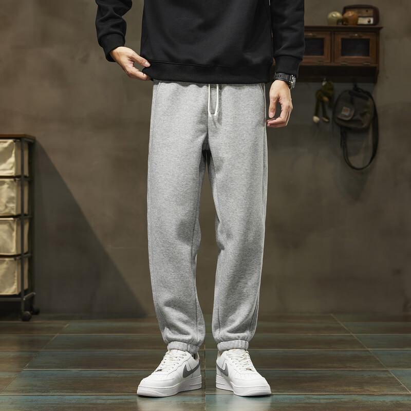 TonLion Men s Winter Plush-Lined Knit Jogger Pants 2XL