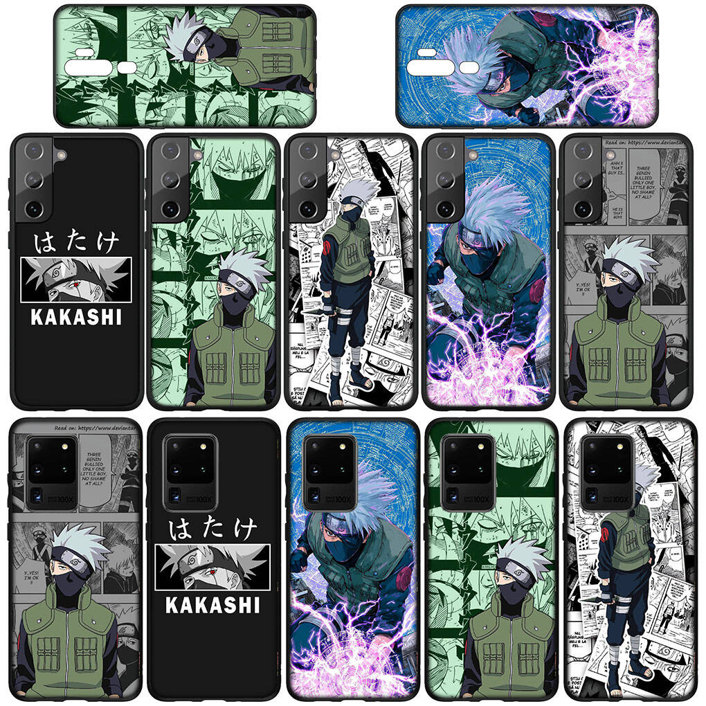 Case for iPhone 17 15 16 Plus Xiaomi Poco X7 X6 F8 F7 C85 C75 C71 Redmi Note 14 12 11 13 Pro Max A4 14C 13C 15C Narutos Silicone Kakashi Hatake Cover