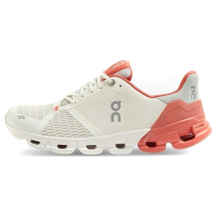 On Fabric Support Coverage Low top Running Shoes Women's Coral Red 21.99626