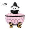 Comforting Halloween Decoration Light Ghost Bubble Bath Reading Book Night Quaint Lamp Handmade LED Table for Bedroom Study Room Bathroom Decor
