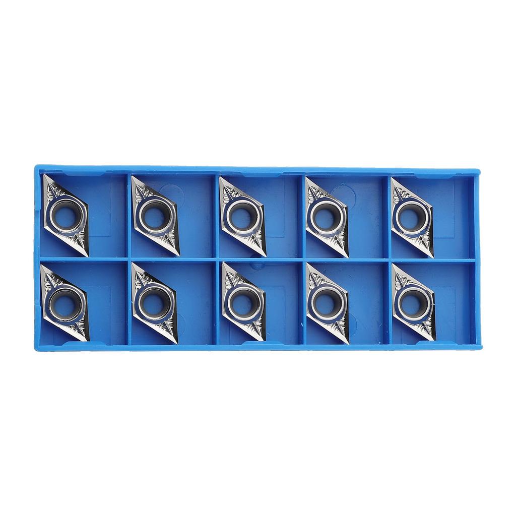 10pcs  Aluminum DCGT11T302-AK DCGT32.50.5 Carbide inserts Cutter blade DCMT