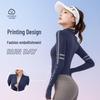 Peach Zip Cardigan Jacket for Women - Autumn/Winter Running, Fitness, Yoga Long Sleeve Top