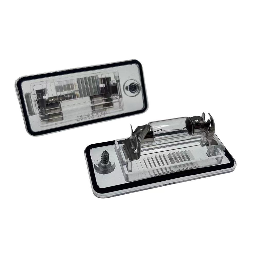 1 Pair 8E0807430A 8E0807430B Number License Plate Light Lamp For