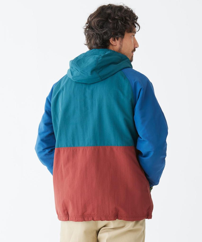 Mountain Classic Insulated Multicolor Japan Fit S Size Olive Multicolor 1000045673 [LLVEN] Men's Anorak, Spruce/Tuscan