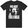 Nice Night For A Walk punk graphic t-shirt