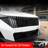 Für Trumpchi GAC GS3 Emzoom 2024 2025 3D ABS Aufkleber Auto Frontemblem Abzeichen Decals Schwarzes Abzeichen Logo Emblem Abdeckung Auto-Styling