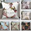 Fashion T-TED B-BAKERs Pillow Case Sofa Short Plush Double-sided HD Printing Room Home Office Gift Cushion Cover