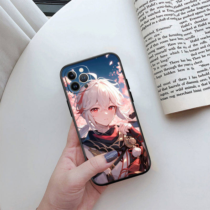 

JO25 Genshin Impact Art Phone Case for Motorola Edge 50 40 30 Pro NEO Ultra Fusion Lite Plus G04 G04S G05 G15 G14 G24 G34 G35 G45 G54 G52 E32 Moto G45 5G Темно-синій