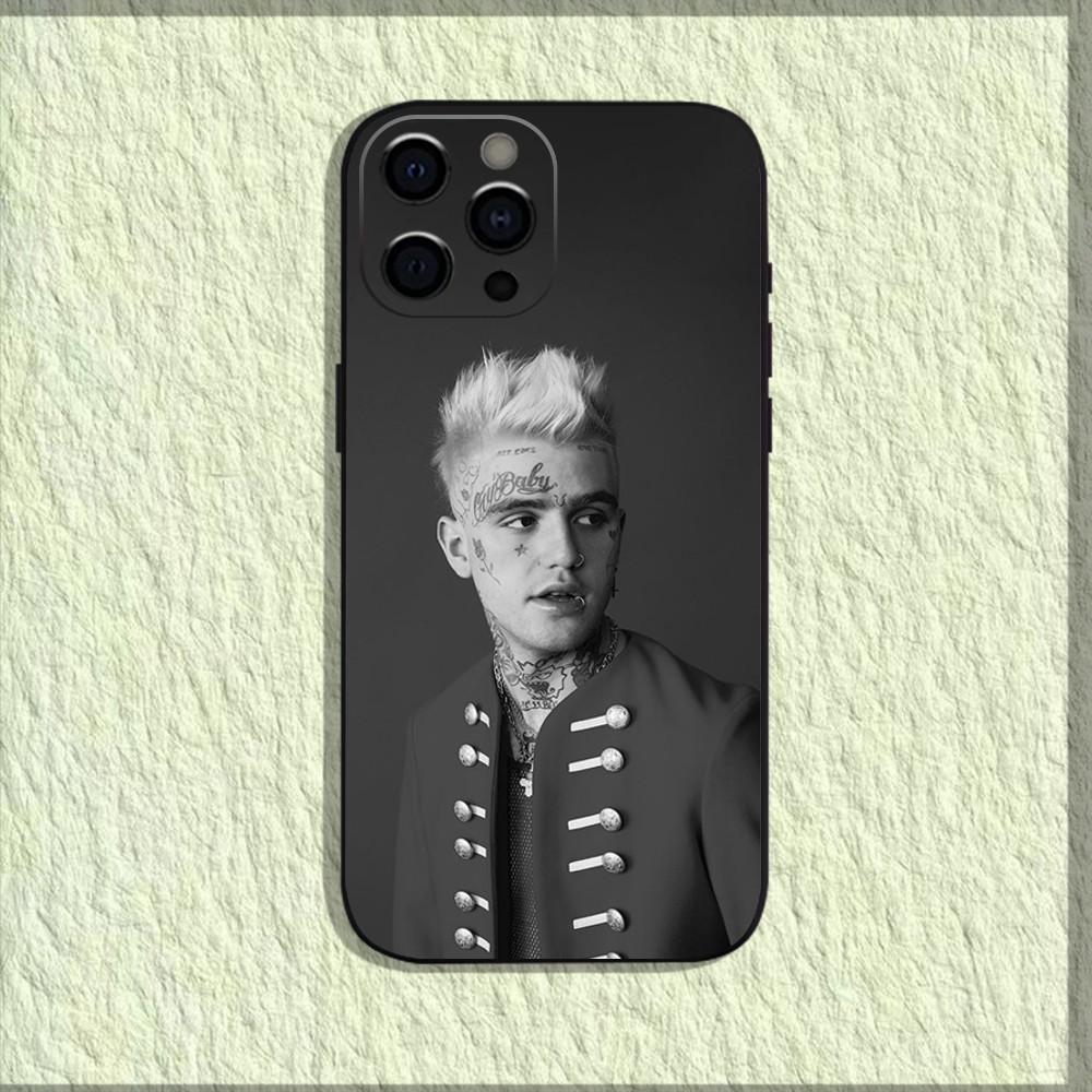 L-Lil Peep Cry Baby Phone Case For iPhone 16,15,14,13,12,11,Pro,X,XS,Max,XR,Plus,Mini Soft Black Cover