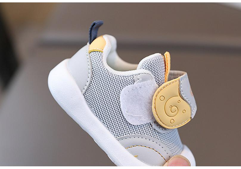Baby Soft-Soled Toddler Shoes for Boys & Girls: Breathable Mesh for Spring/Autumn